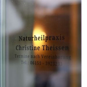 Praxis - Heilpraktikerin Christine Theissen, Mühltal